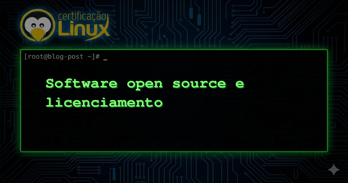 Software de código abierto y licenciamiento