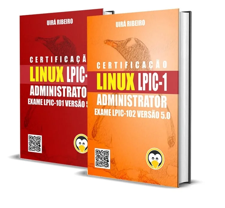 Dois Livros Certificação Linux LPIC 1 juntos